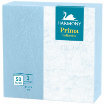 Ubrousky papírové Harmony Color modré 33cm x 33cm 50ks