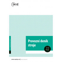 Provozní deník stroje 1234