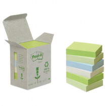 Samolepicí bločky Post-it recyklované 51 x 38 mm pastelové 6 x 100 listků