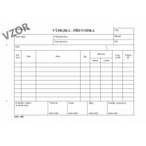 Výdejka - Převodka MSK A5 100 listů NCR