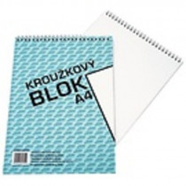 Blok BOBO s horní vazbou A5 čistý