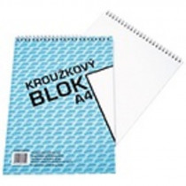 Blok BOBO s horní vazbou A4 čistý