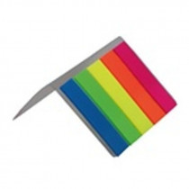 Samolepicí záložky Concorde 12 mm x 48 mm 5x20 lístků průhledné