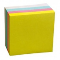 Samolepicí bloček Concorde kostka pastelová 76 mm x 76 mm 400 lístků
