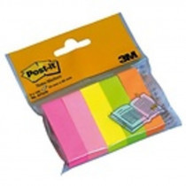 Samolepicí bločky Post-it značkovací 15 mm x 50 mm 5 x 100 lístků