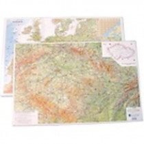 Pracovní podložka dekorovaná oboustranná mapa ČR mapa Evropa