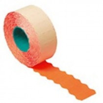 Etikety do etiketovacích kleští 26 x 12 mm Contact oranžové