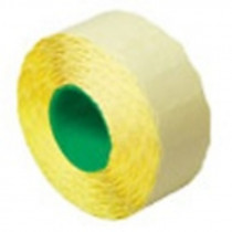 Etikety do etiketovacích kleští 26 x 12 mm Contact žluté