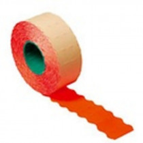 Etikety do etiketovacích kleští 26 x 12 mm Contact červené