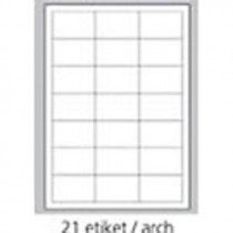 Print etikety A4 pro laserový a inkoustový tisk 66 x 33,8 mm (24 etiket arch)