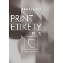 Print etikety A4 PLUS pro laserový a inkoustový tisk 105 x 74 mm (8 etiket arch)