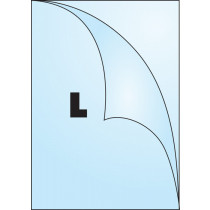 Zakládací obaly tvar L A4 čiré 115 my 10 ks