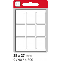 Samolepicí etikety v sáčku 35 x 27 mm / 90 etiket