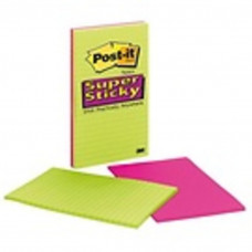 Samolepicí bločky Post-it silně lepicí neonové 125 x 200 mm 4 x 45 lístků