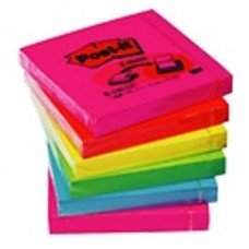 Samolepicí bločky Post-it - Z mix neonových barev 6 x 100 lístků