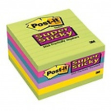 Samolepicí bločky Post-it silně lepicí neonové 100 x 100 mm 6 x 90 lístků
