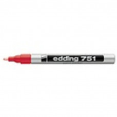 Popisovač Edding 751 červený