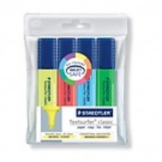 Zvýrazňovač Staedtler Classic sada 4 ks