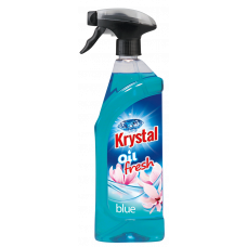 KRYSTAL olejový osvěžovač modrý 750 ml s rozprašovačem