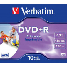 DVD + R Verbatim Printable